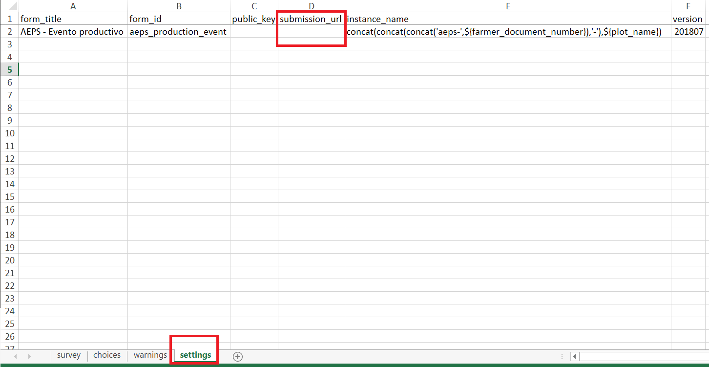 Modify excel file